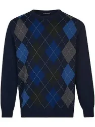Rundhals-Pullover Louis Sayn blau