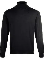 Rollkragen-Pullover Peter Hahn blau