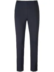 Knöchellange Jersey-Hose Passform Sylvia Peter Hahn blau