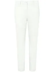 Knöchellange Hose Barbara Peter Hahn weiss
