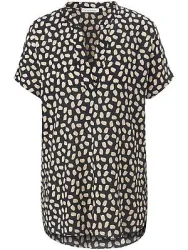 Blusen-Shirt Eterna schwarz