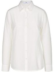 Bluse aus 100% Seide Peter Hahn Seidenreich weiss