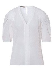 Bluse 1/2-Arm Uta Raasch weiss