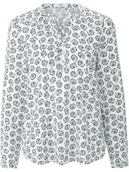 Bluse zum Schlupfen Peter Hahn weiss