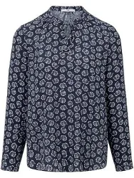 Bluse zum Schlupfen Peter Hahn blau