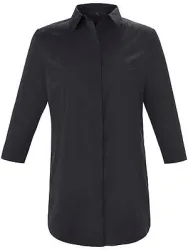 Longbluse 3/4-Arm Emilia Lay schwarz