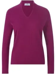 Pullover aus 100% Premium-Kaschmir Modell Vivien Peter Hahn Cashmere pink