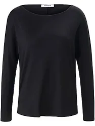 Rundhals-Shirt Peter Hahn schwarz