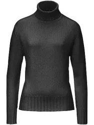 Pullover aus 100% Premium-Kaschmir Peter Hahn schwarz