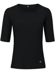 Rundhals-Shirt Modell Velvet Bogner schwarz