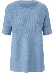 Pullover Kimono-Halbarm Peter Hahn blau