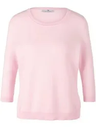 Rundhals-Pullover aus 100% SUPIMA®-Baumwolle Peter Hahn rosé