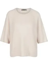 Rundhals-Pullover aus 100% Kaschmir Peter Hahn beige
