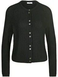 Strickjacke aus 100% SUPIMA®-Baumwolle Peter Hahn schwarz