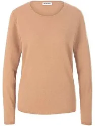 Rundhals-Pullover aus Kaschmir Peter Hahn braun