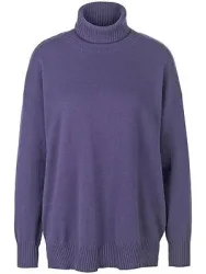 Pullover aus 100% Kaschmir Peter Hahn Cashmere lila