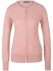 Strickjacke aus 100% Premium-Kaschmir Peter Hahn rosé