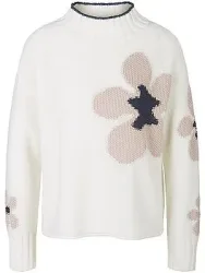 Pullover Stehbund Peter Hahn weiss