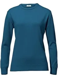 Pullover aus 100% Schurwolle-Pure Tasmanian Wool Peter Hahn türkis