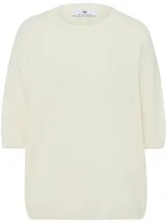 Rundhals-Pullover Peter Hahn weiss
