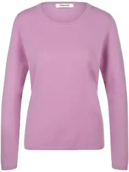 Rundhals-Pullover aus Kaschmir Peter Hahn lila