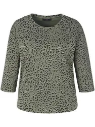 Sweatshirt 3/4-Arm Emilia Lay grün