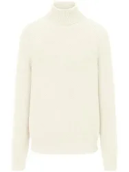 Rollkragen-Pullover Peter Hahn weiss