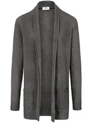 Cardigan aus 100% Schurwolle Peter Hahn grau