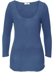 Pullover aus 100% Premium-Kaschmir Peter Hahn blau