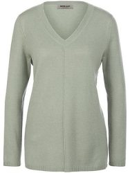 V-Pullover aus 100% Premium-Kaschmir Peter Hahn grün