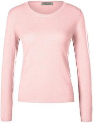 Rundhals-Pullover aus 100% Premium-Kaschmir Peter Hahn rosé