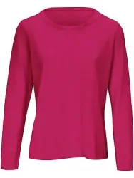 Rundhals-Pullover aus Kaschmir Peter Hahn pink