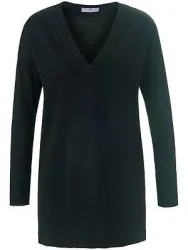 V-Pullover Peter Hahn schwarz