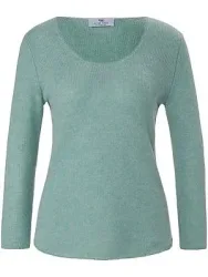 Pullover aus 100% Premium-Kaschmir Peter Hahn türkis