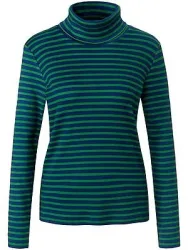 Rollkragen-Shirt Peter Hahn blau