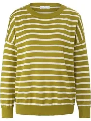 Rundhals-Pullover aus 100% SUPIMA®-Baumwolle Peter Hahn grün