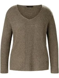 V-Pullover Emilia Lay grün