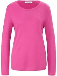 Rundhals-Pullover aus Kaschmir Peter Hahn pink