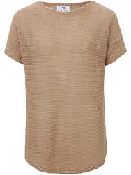Pullover aus 100% Leinen 1/2 Arm Peter Hahn beige