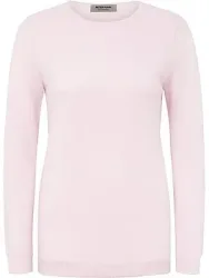 Rundhals-Pullover aus 100% Premium-Kaschmir Peter Hahn rosé