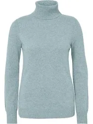 Rollkragen-Pullover aus 100% Premium-Kaschmir Peter Hahn grün
