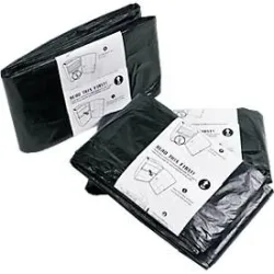 Müllsäcke für Sanitär Abfalleimer Janibell Privé, 10 x 30 l, 100 % biologisch abbaubar, HDPE, schwarz