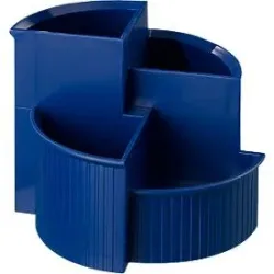 helit Stiftehalter Linear Polystyrol Blau 14,1 x 10 cm