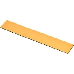 Magnet-Lagerschilder, gelb, 20 x 150 mm
