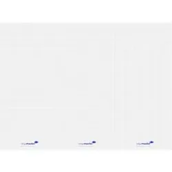 Legamaster Magic-Chart XL Flipchart-Folie 7-159054 120 x 90 cm Kariert Weiß Rolle mit 15 Blatt