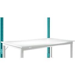 Manuflex Aufbauportal, für Grundtische Universal/Profi Spezial, Nutzhöhe 600 mm, wasserblau