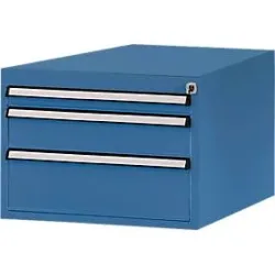 Manuflex Schubladen-Unterbau, für T 1000 mm, brillantblau