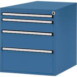 Manuflex Schubladen-Unterbau, für T 1000 mm, brillantblau