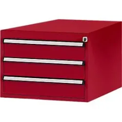 Manuflex Schubladen-Unterbau, für T 800 mm, rubinrot