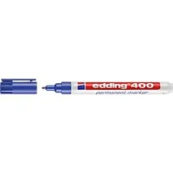 Marker edding 400, feine Spitze, blau, 10 Stück